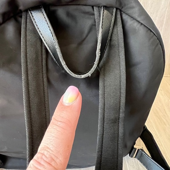 Kate Spade Black Backpack Lightweight Travel School Everyday Carryall - Picture 5 of 15